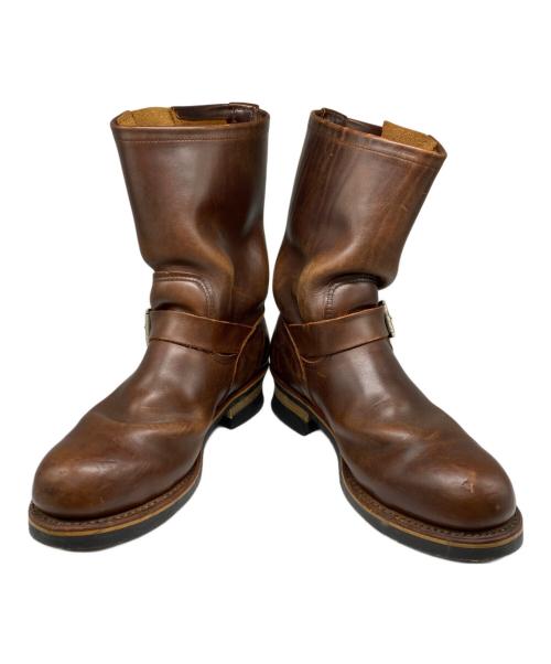 RED WING（レッドウィング）RED WING (レッドウィング) エンジニアブーツ ブラウン サイズ:9の古着・服飾アイテム