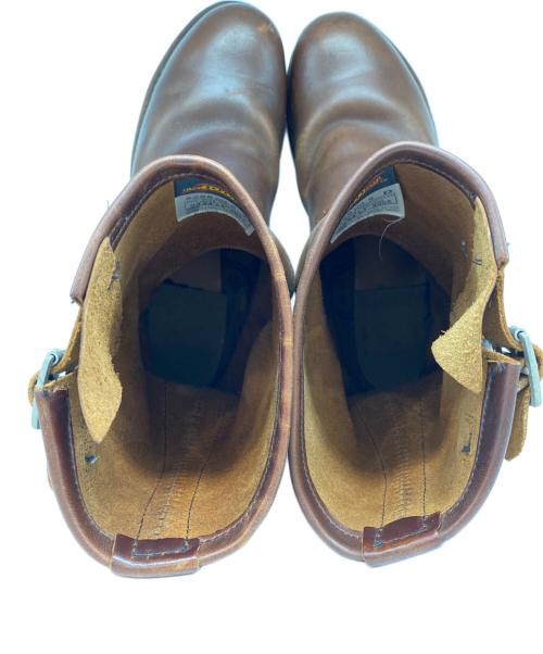 RED WING（レッドウィング）RED WING (レッドウィング) エンジニアブーツ ブラウン サイズ:9の古着・服飾アイテム
