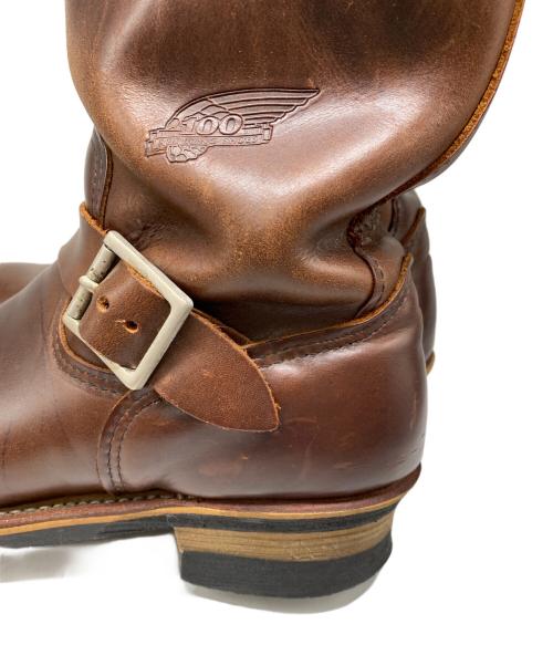 RED WING（レッドウィング）RED WING (レッドウィング) エンジニアブーツ ブラウン サイズ:9の古着・服飾アイテム