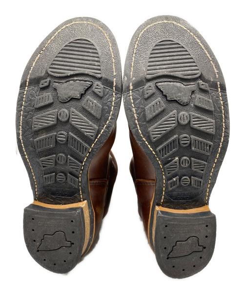 RED WING（レッドウィング）RED WING (レッドウィング) エンジニアブーツ ブラウン サイズ:9の古着・服飾アイテム