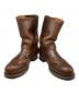 中古・古着 RED WING (レッドウィング) エンジニアブーツ ブラウン サイズ:9：40000円