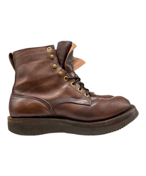 GRIZZLY BOOT CO.（グリズリーブーツ）GRIZZLY BOOT CO. (グリズリーブーツ) ブーツ ブラウン サイズ:SIZE 8 1/2 Dの古着・服飾アイテム