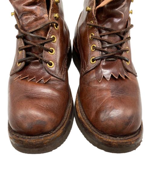 GRIZZLY BOOT CO.（グリズリーブーツ）GRIZZLY BOOT CO. (グリズリーブーツ) ブーツ ブラウン サイズ:SIZE 8 1/2 Dの古着・服飾アイテム