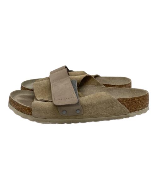 BIRKENSTOCK（ビルケンシュトック）BIRKENSTOCK (ビルケンシュトック) KYOTO サンダル ベージュ サイズ:27の古着・服飾アイテム