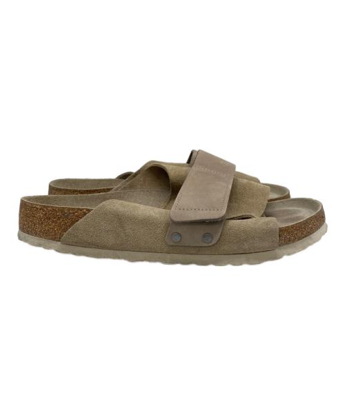 BIRKENSTOCK（ビルケンシュトック）BIRKENSTOCK (ビルケンシュトック) KYOTO サンダル ベージュ サイズ:27の古着・服飾アイテム