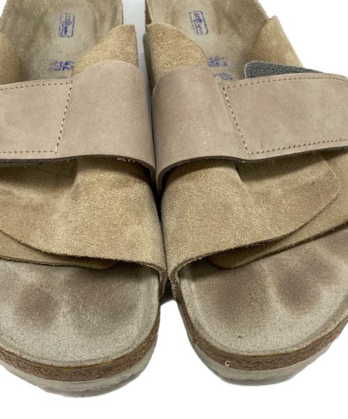 BIRKENSTOCK（ビルケンシュトック）BIRKENSTOCK (ビルケンシュトック) KYOTO サンダル ベージュ サイズ:27の古着・服飾アイテム