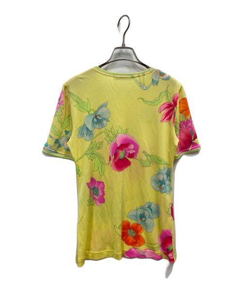 LEONARD（レオナール）LEONARD (レオナール) 総柄カットソー イエロー サイズ:38の古着・服飾アイテム