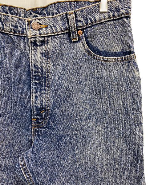 LEVI'S（リーバイス）LEVI'S (リーバイス) ケミカルウォッシュデニムパンツ ブルー サイズ:36の古着・服飾アイテム