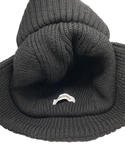 TIGHTBOOTH（タイトブース）TIGHTBOOTH (タイトブース) フライトニットビーニー ブラックの古着・服飾アイテム