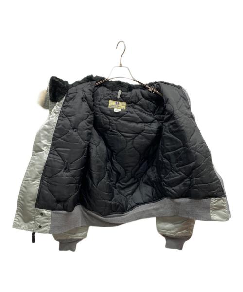 CORINTH（コリンス）CORINTH (コリンス) N-2Bジャケット シルバー サイズ:Mの古着・服飾アイテム