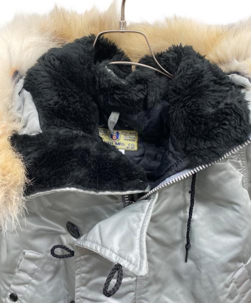 CORINTH（コリンス）CORINTH (コリンス) N-2Bジャケット シルバー サイズ:Mの古着・服飾アイテム