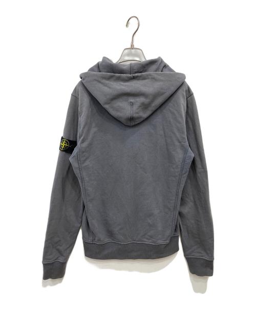 STONE ISLAND（ストーンアイランド）STONE ISLAND (ストーンアイランド) ZIPUP SWEAT HOODIE グレー サイズ:Ｍの古着・服飾アイテム
