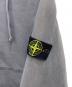 中古・古着 STONE ISLAND (ストーンアイランド) ZIPUP SWEAT HOODIE グレー サイズ:Ｍ：19000円