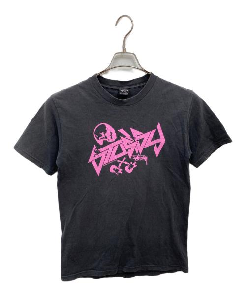 stussy（ステューシー）stussy (ステューシー) プリントTシャツ ブラック サイズ:Ｓの古着・服飾アイテム