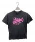 stussy（ステューシー）の古着「プリントTシャツ」｜ブラック