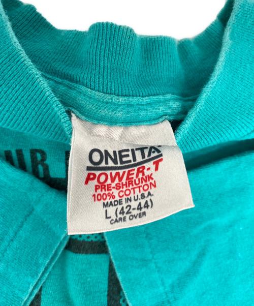 ONEITA（オニータ）ONEITA (オニータ) ヴィンテージTシャツ ブルー サイズ:Ｌの古着・服飾アイテム