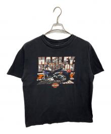 HARLEY-DAVIDSON（ハーレーダビッドソン）の古着「プリントTシャツ」｜ブラック