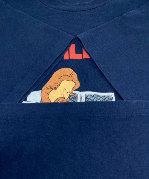 METALLICA（メタリカ）METALLICA (メタリカ) 90's ヴィンテージバンドTシャツ ネイビー サイズ:Ｌの古着・服飾アイテム