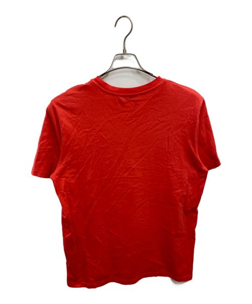 MSGM（エムエスジーエム）MSGM (エムエスジーエム) プリントロゴTシャツ レッド サイズ:Ｍの古着・服飾アイテム
