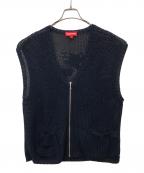 SUPREMEシュプリーム）の古着「DRAGON SWEATER VEST」｜ブラック