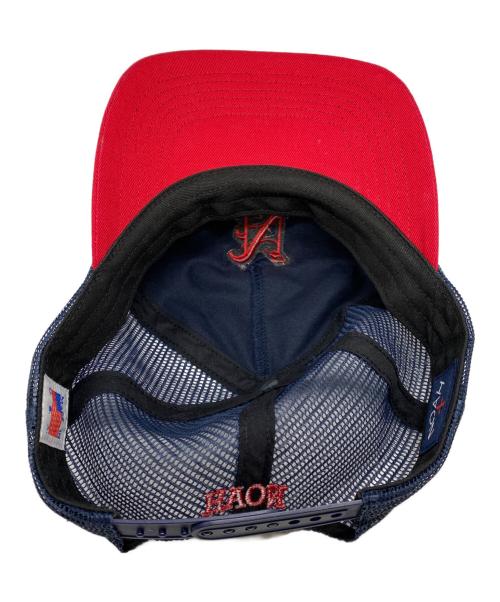 Noah（ノア）Noah (ノア) キャップ レッド×ネイビーの古着・服飾アイテム