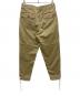 COMME des GARCONS HOMME PLUS (コムデギャルソンオムプリュス) 製品洗い加工ピンクステッチパンツ ベージュ サイズ:S：4000円