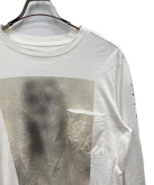 TAKAHIROMIYASHITA TheSoloIst.（タカヒロミヤシタ ザソロイスト）TAKAHIROMIYASHITA TheSoloIst. (タカヒロミヤシタ ザソロイスト) ロングスリーブカットソー ホワイト サイズ:46の古着・服飾アイテム