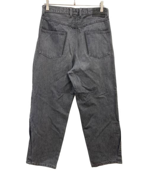 stein（シュタイン）stein (シュタイン) RECONSTRUCTION WIDE DENIM JEANS グレー サイズ:Sの古着・服飾アイテム