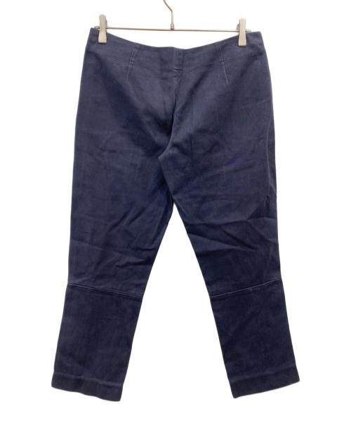 MARNI（マルニ）MARNI (マルニ) クロップドパンツ ネイビー サイズ:40の古着・服飾アイテム