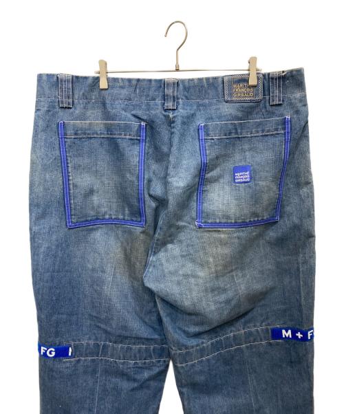 MARITHE+FRANCOIS GIRBAUD（マリテフランソワジルボー）MARITHE+FRANCOIS GIRBAUD (マリテフランソワジルボー) スーパーワイドデニムパンツ ブルー サイズ:44Mの古着・服飾アイテム