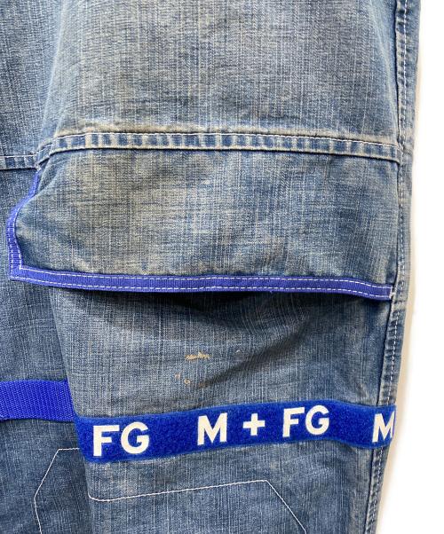 MARITHE+FRANCOIS GIRBAUD（マリテフランソワジルボー）MARITHE+FRANCOIS GIRBAUD (マリテフランソワジルボー) スーパーワイドデニムパンツ ブルー サイズ:44Mの古着・服飾アイテム