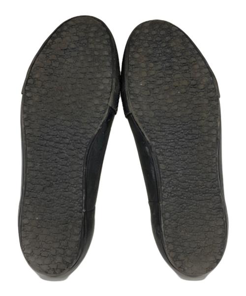 COMME des GARCONS HOMME PLUS（コムデギャルソンオムプリュス）COMME des GARCONS HOMME PLUS (コムデギャルソンオムプリュス) ローカットスニーカー ブラック サイズ:１の古着・服飾アイテム