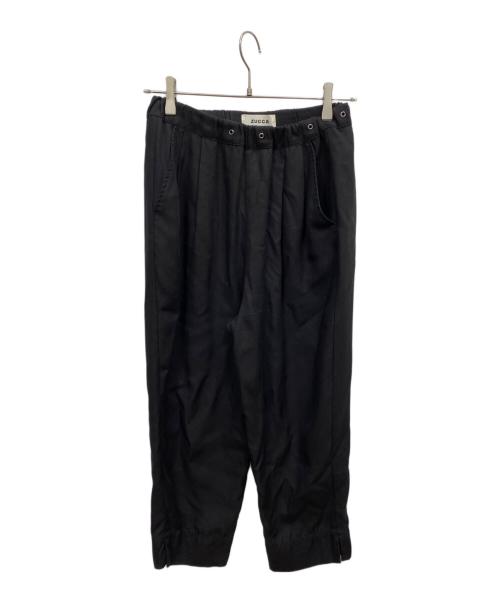 ZUCCA（ズッカ）ZUCCA (ズッカ) イージーパンツ ブラック サイズ:Sの古着・服飾アイテム