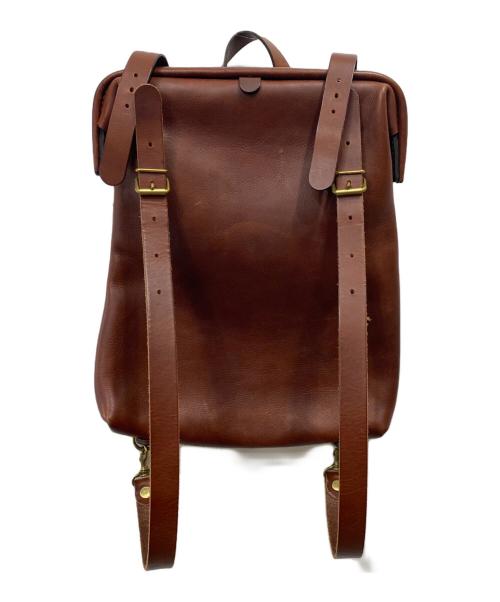 Herz（ヘルツ）Herz (ヘルツ) レザーバッグ ブラウンの古着・服飾アイテム