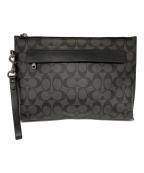 COACHコーチ）の古着「セカンドバッグ」｜ブラック