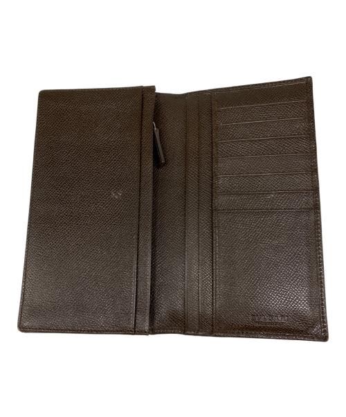 BVLGARI（ブルガリ）BVLGARI (ブルガリ) 長財布 ブラウンの古着・服飾アイテム