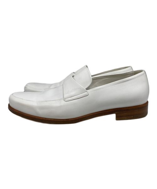 LOUIS VUITTON（ルイ ヴィトン）LOUIS VUITTON (ルイ ヴィトン) ローファー ホワイト サイズ:6　1/2の古着・服飾アイテム