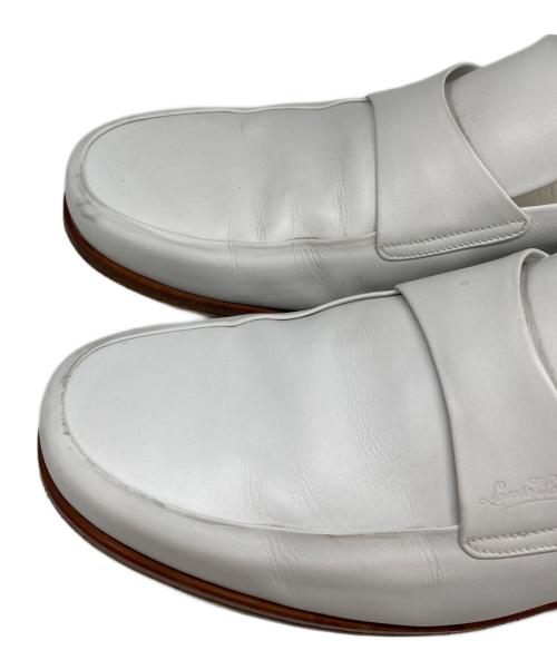 LOUIS VUITTON（ルイ ヴィトン）LOUIS VUITTON (ルイ ヴィトン) ローファー ホワイト サイズ:6　1/2の古着・服飾アイテム