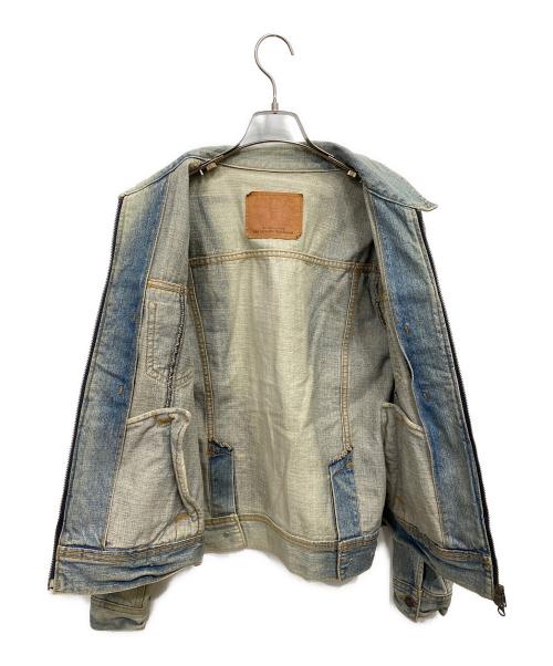 LEVI'S（リーバイス）LEVI'S (リーバイス) 2ndタイプフロントジップデニムジャケット ブルー サイズ:Ｌの古着・服飾アイテム