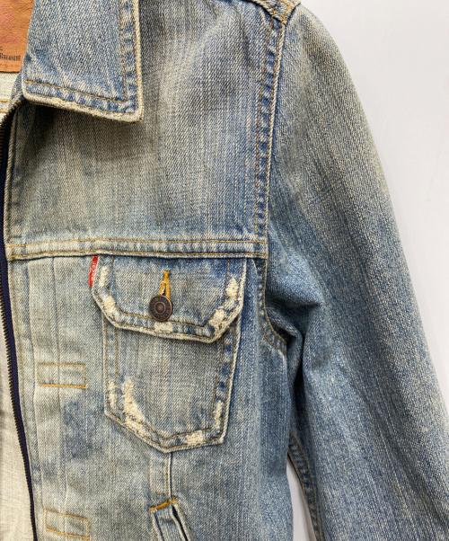 LEVI'S（リーバイス）LEVI'S (リーバイス) 2ndタイプフロントジップデニムジャケット ブルー サイズ:Ｌの古着・服飾アイテム