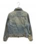 LEVI'S (リーバイス) 2ndタイプフロントジップデニムジャケット ブルー サイズ:Ｌ：5000円