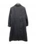YAECA (ヤエカ) ウールリネンチェスターコート ブラック サイズ:S：3500円