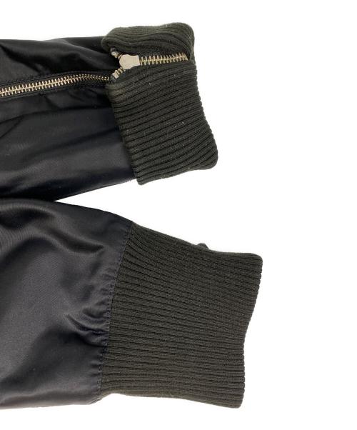 LIMI feu（リミフゥ）LIMI feu (リミフゥ) デザインブルゾン ブラック サイズ:Sの古着・服飾アイテム