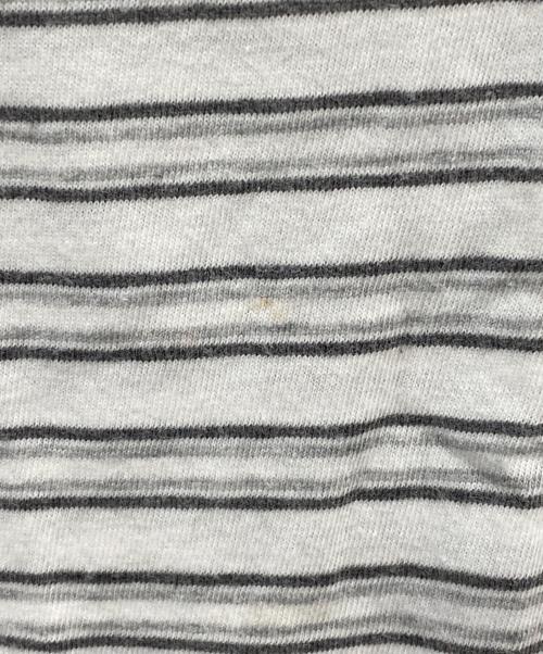 RRL（ダブルアールエル）RRL (ダブルアールエル) ボーダーTシャツ ホワイト サイズ:Sの古着・服飾アイテム