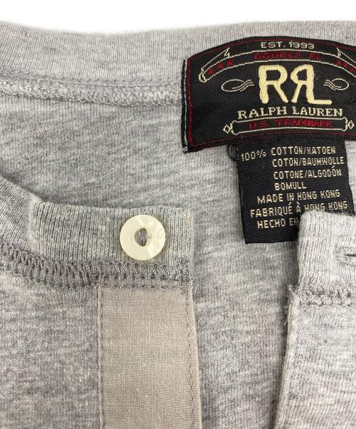 RRL（ダブルアールエル）RRL (ダブルアールエル) ヘンリーネックカットソー グレー サイズ:Sの古着・服飾アイテム