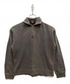 RRLダブルアールエル）の古着「ハーフジップスウェット」｜グレー