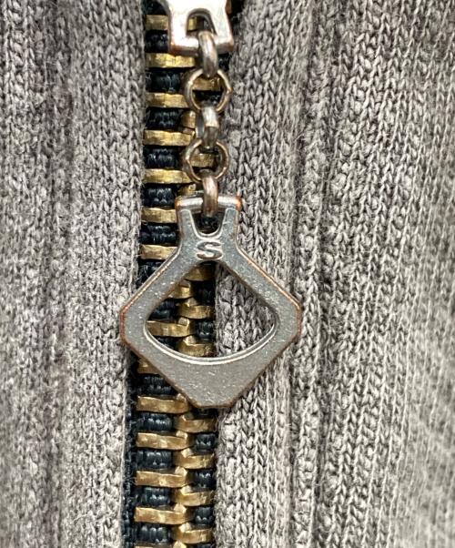 RRL（ダブルアールエル）RRL (ダブルアールエル) ハーフジップスウェット グレー サイズ:XSの古着・服飾アイテム