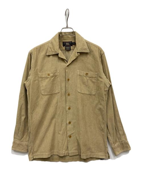 RRL（ダブルアールエル）RRL (ダブルアールエル) コーデュロイ開襟シャツ ベージュ サイズ:XSの古着・服飾アイテム