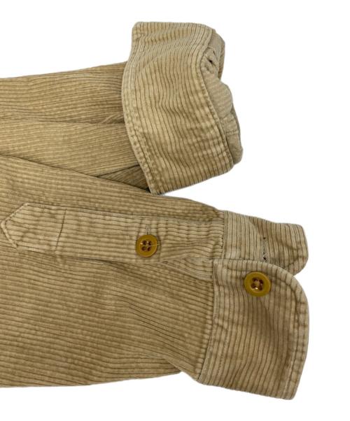 RRL（ダブルアールエル）RRL (ダブルアールエル) コーデュロイ開襟シャツ ベージュ サイズ:XSの古着・服飾アイテム