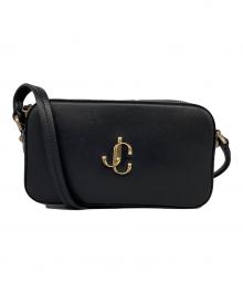 JIMMY CHOO（ジミーチュウ）の古着「HALE Cross Body Bag」｜ブラック